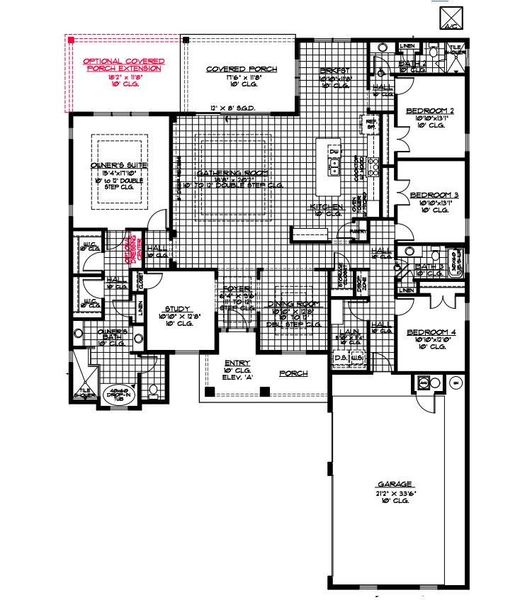 SEDA Rosewood floorplan
