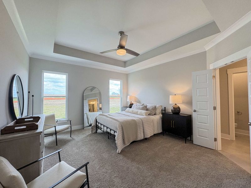 Furnished interior view inside a new home in Westfield Manor Homes, Gallatin (Image 8).