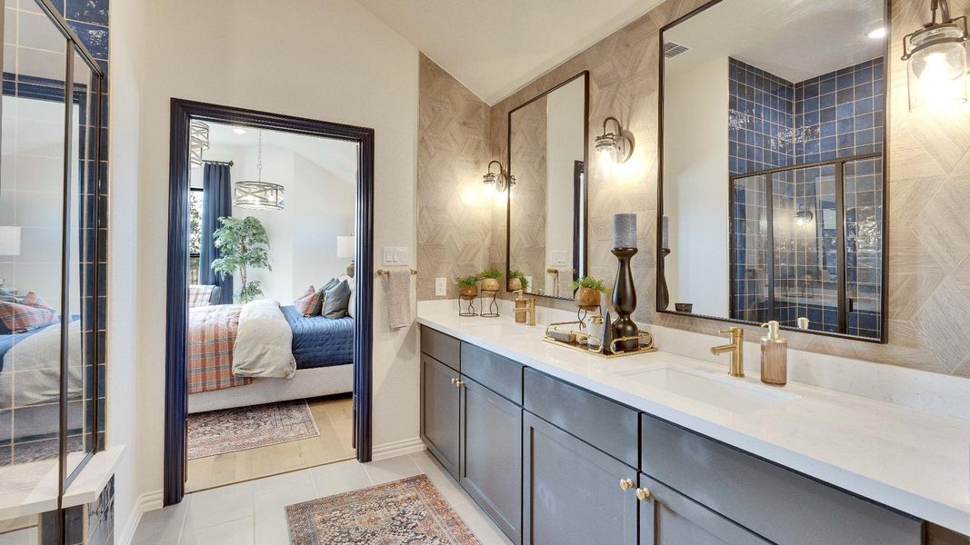 Model home photos of similar floorplans, not pictures of actual home.