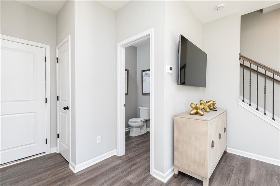 Furnished interior view inside a new home in , Powder Springs (Image 27).