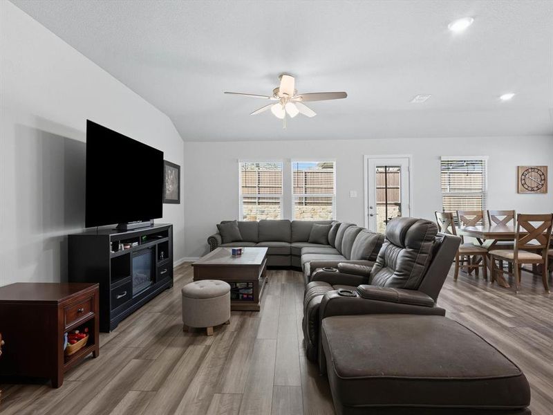 Furnished interior view inside a new home in , Denton (Image 29). Furnished interior view inside a new home in , Denton (Image 29).