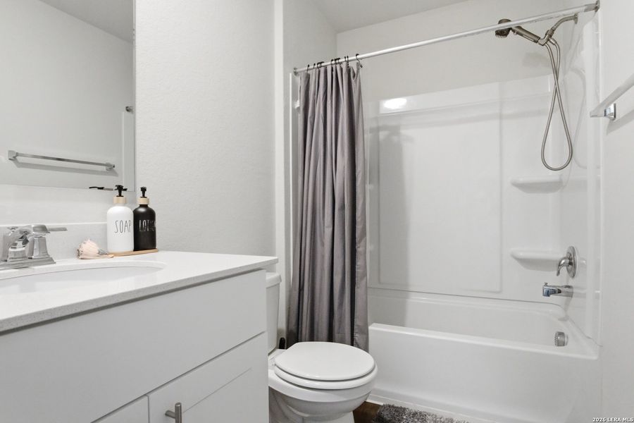 Furnished interior view inside a new home in Davis Ranch, San Antonio (Image 17).