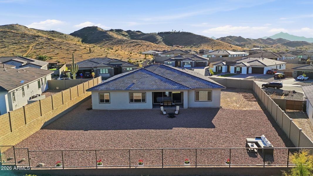 Rear Elevation Drone