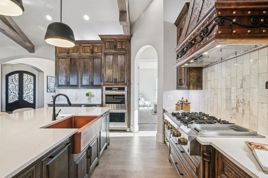 Furnished interior view inside a new home in , Aledo (Image 13).