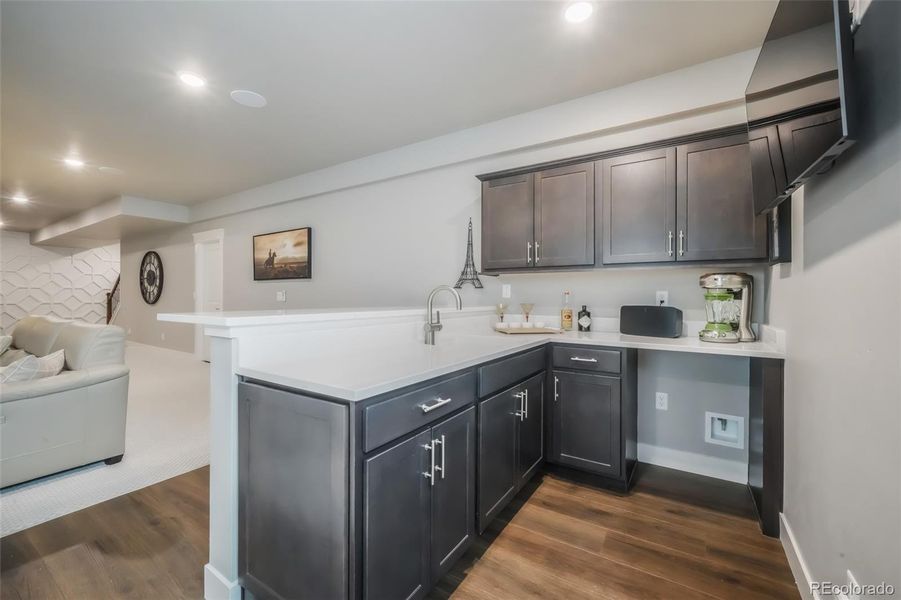 Furnished interior view inside a new home in , Monument (Image 33).