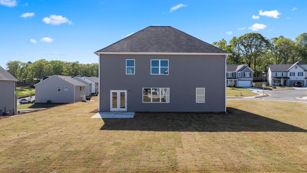 Representative exterior details of a home built from the HALTON by D.R. Horton in Thompson Ridge, Dallas (Image 4). Representative exterior details of a home built from the HALTON by D.R. Horton in Thompson Ridge, Dallas (Image 4).