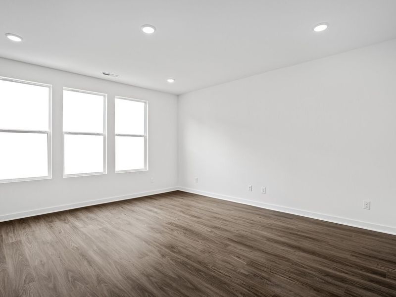 Spacious, unfurnished interior of a new home in Sage Farms, White House (Image 22). Spacious, unfurnished interior of a new home in Sage Farms, White House (Image 22).