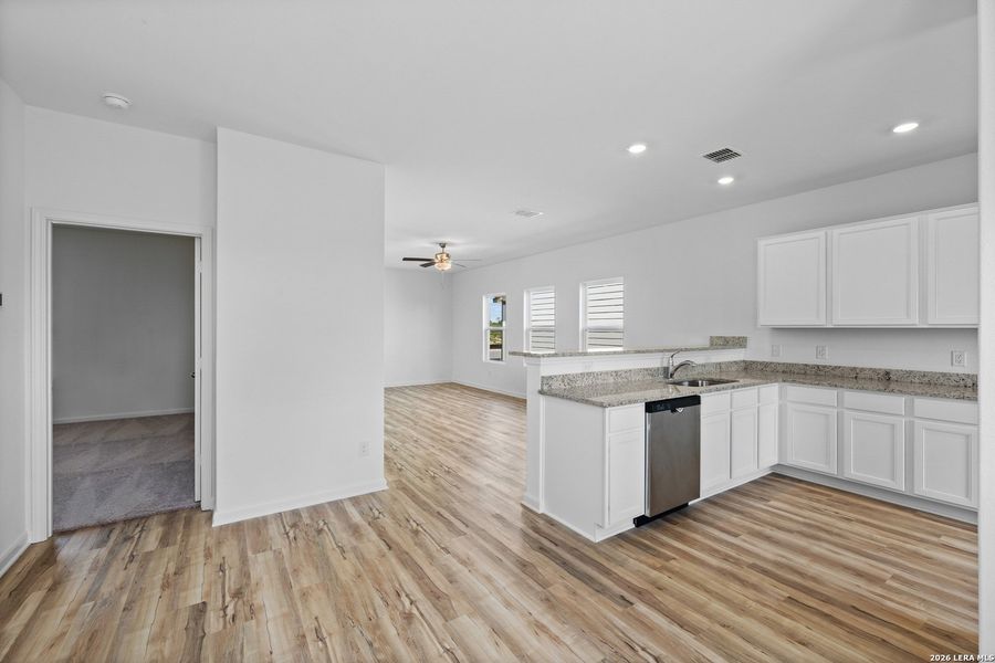 Furnished interior view inside a new home in , San Antonio (Image 5).
