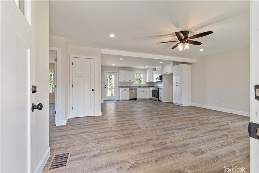 Spacious, unfurnished interior of a new home in , Dahlonega (Image 8). Spacious, unfurnished interior of a new home in , Dahlonega (Image 8).