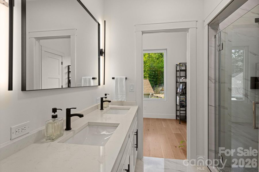 Furnished interior view inside a new home in , Hendersonville (Image 16).