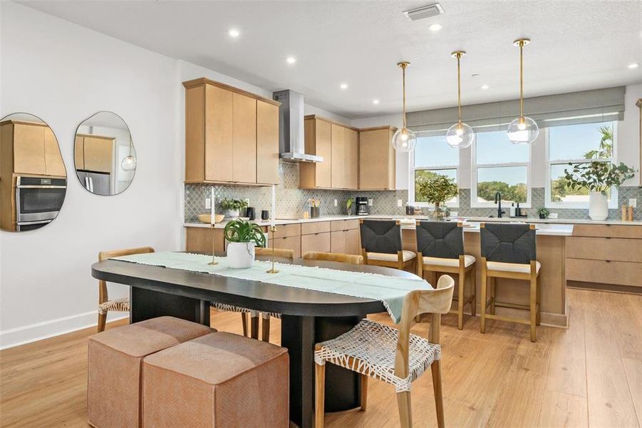 Furnished interior view inside a new home in EvenTide, New Smyrna Beach (Image 36).