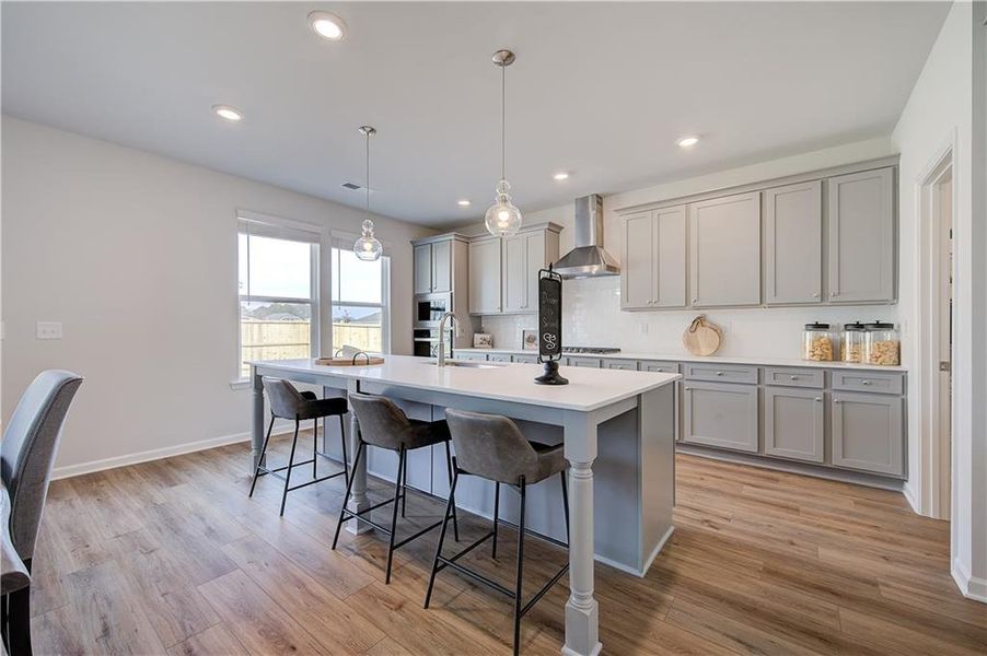 Furnished interior view inside a new home in Burchwood, Stockbridge (Image 17).