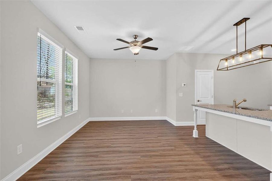 Spacious, unfurnished interior of a new home in , South Fulton (Image 18).