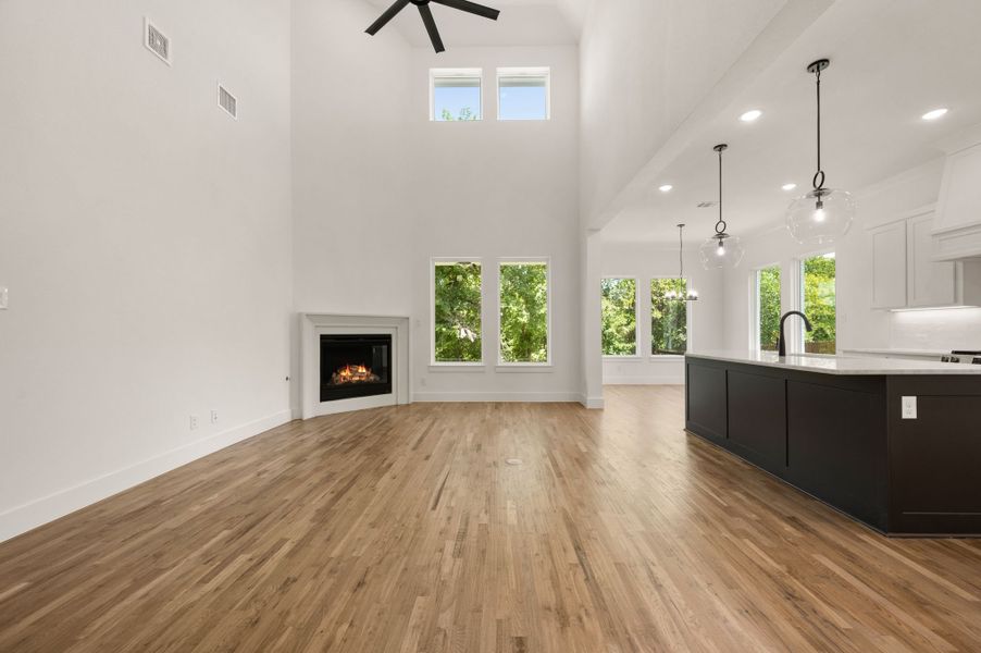 Representative unfurnished interior of a home built from the Ashley by Our Country Homes in Parks of Aledo, Aledo (Image 61).