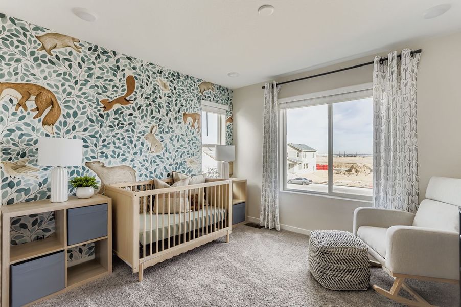 Furnished interior view inside a new home in Barefoot, Firestone (Image 8).