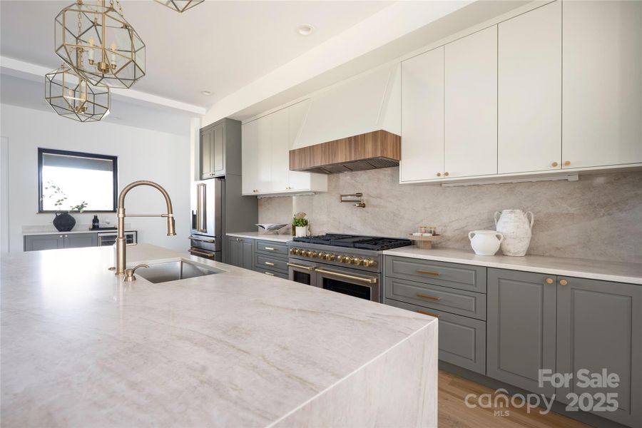 Furnished interior view inside a new home in , Charlotte (Image 36).