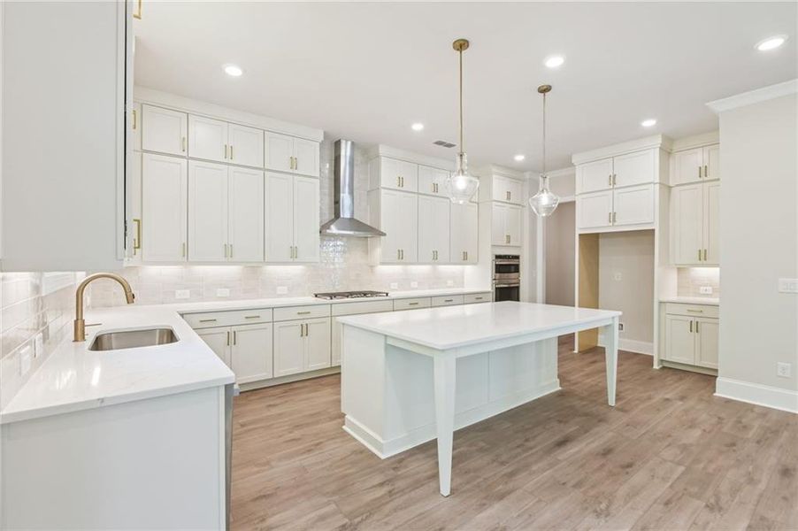 Furnished interior view inside a new home in Waterhaven, Cumming (Image 12).
