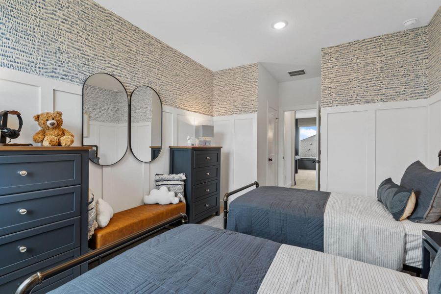 Furnished interior view inside a new home in Beacon Point, Texas City (Image 88). Furnished interior view inside a new home in Beacon Point, Texas City (Image 88).