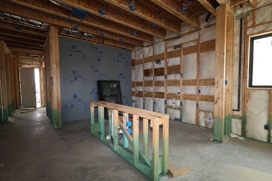 In-progress construction of a new home in Jubilee - Reserve Collection, Hockley, TX (Image 7). In-progress construction of a new home in Jubilee - Reserve Collection, Hockley, TX (Image 7).