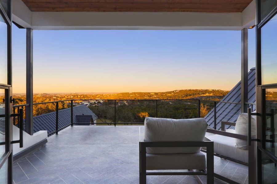 Exterior details and patio area of a home in , Austin (Image 4).