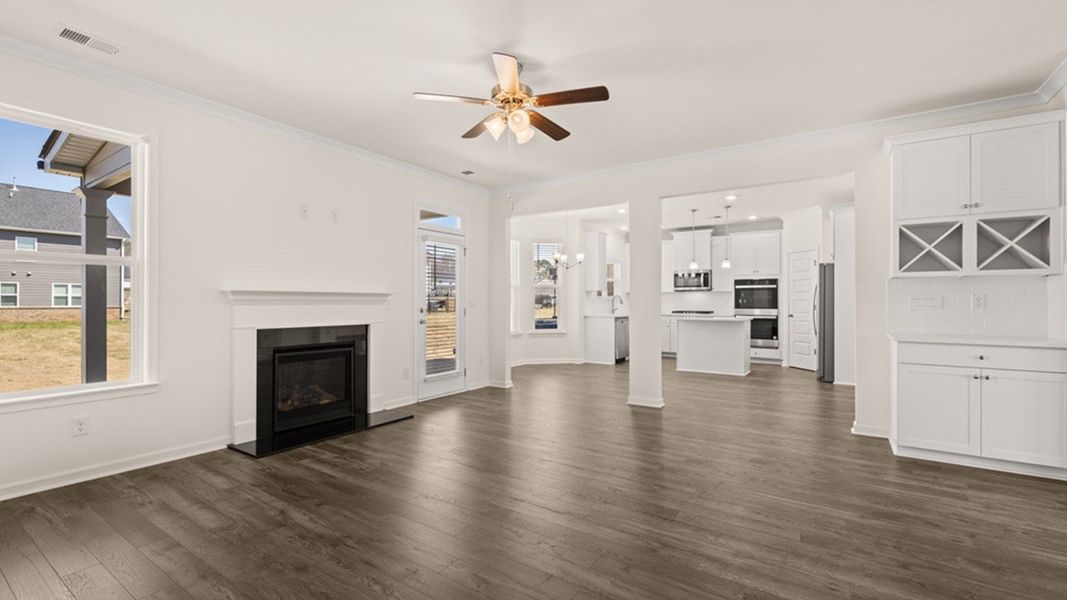 Spacious, unfurnished interior of a new home in Wildwood, Covington (Image 17).