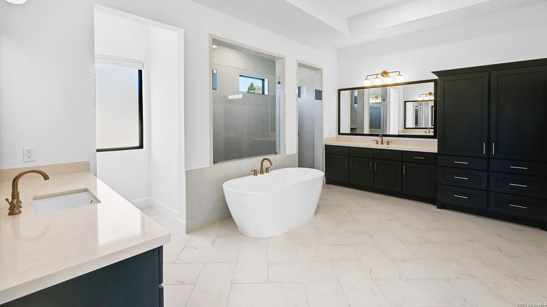 Furnished interior view inside a new home in Thornebrook, Bulverde (Image 11).