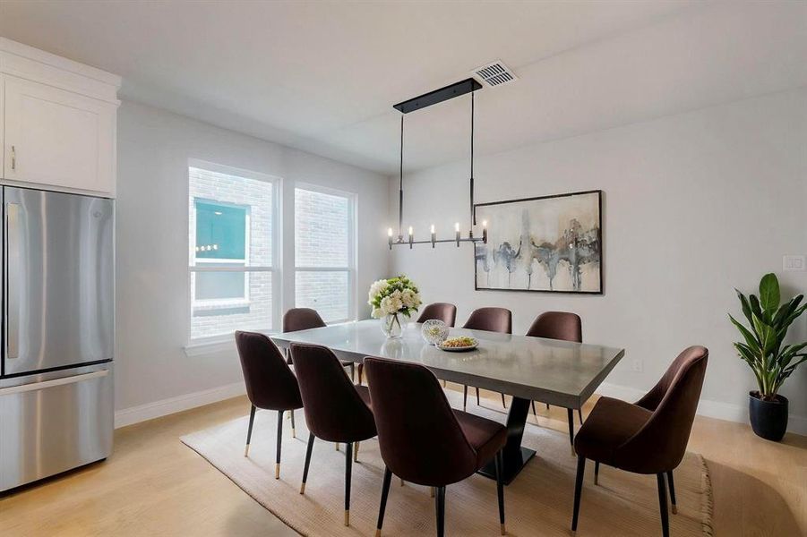 Furnished interior view inside a new home in , Rowlett (Image 16).