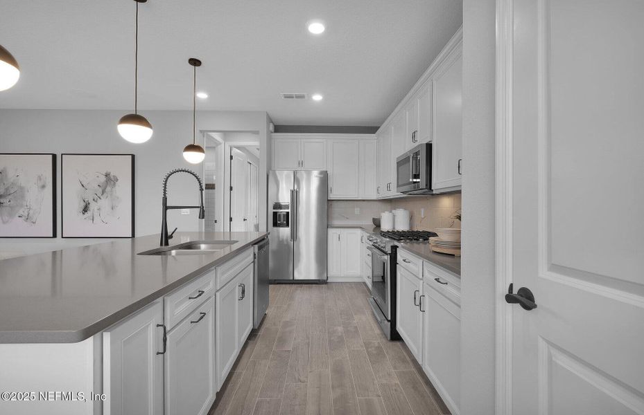 Furnished interior view inside a new home in Murray Farms, Middleburg (Image 10).