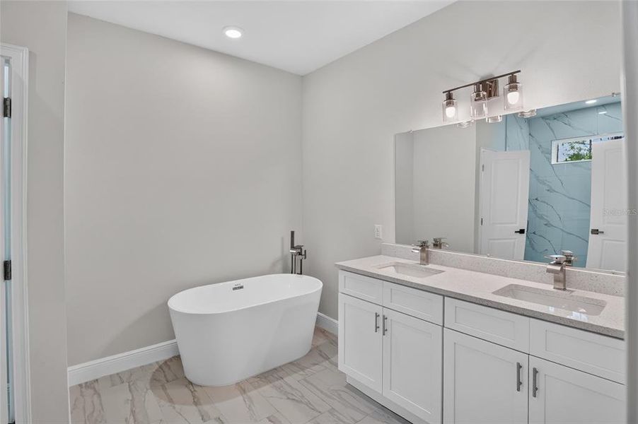 Furnished interior view inside a new home in , Citrus Springs (Image 10).