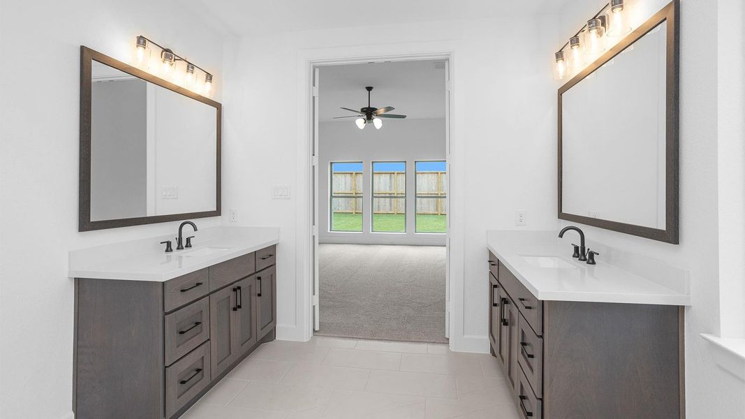 Furnished interior view inside a new home in Audubon, Magnolia (Image 5).