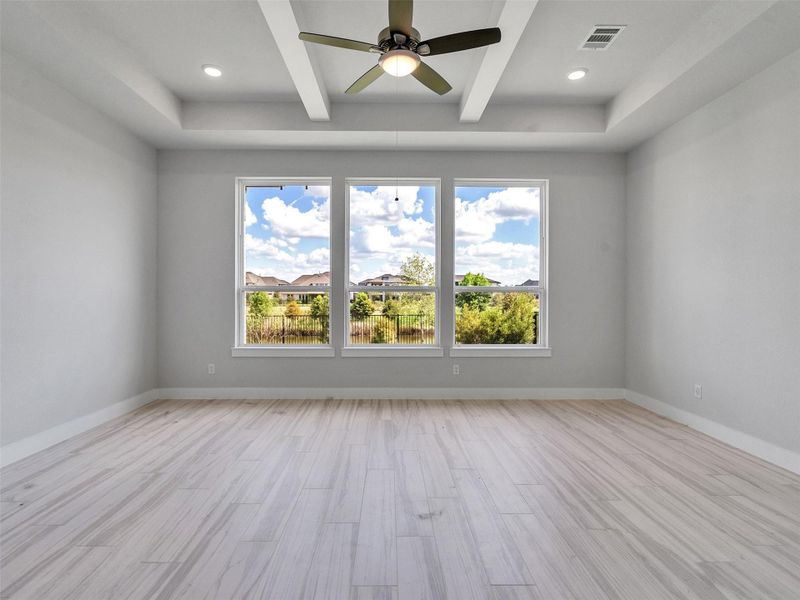 Spacious, unfurnished interior of a new home in , Cypress (Image 23).