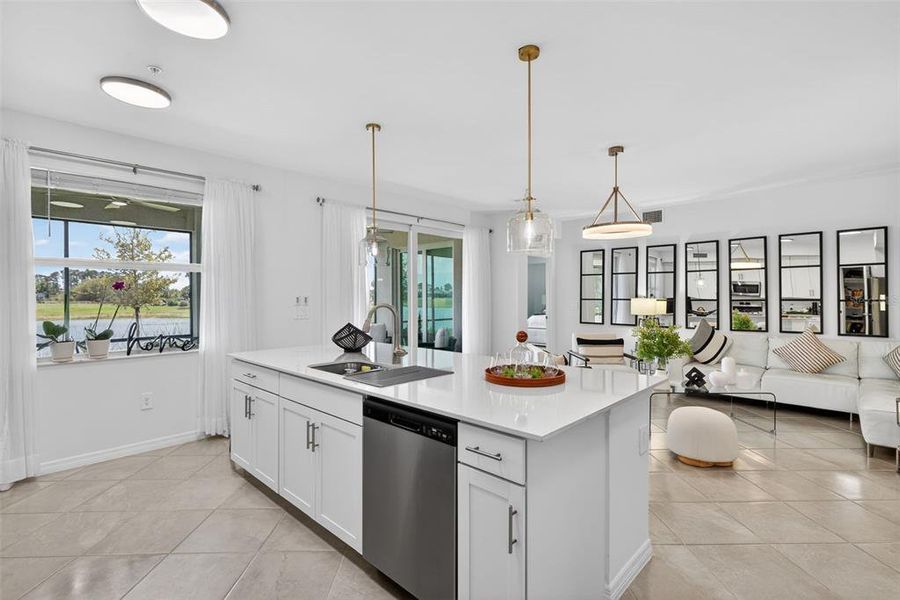 Furnished interior view inside a new home in , Punta Gorda (Image 11).