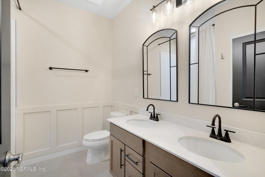 Furnished interior view inside a new home in Seminole Palms Single-Family Homes, Palm Coast (Image 6).