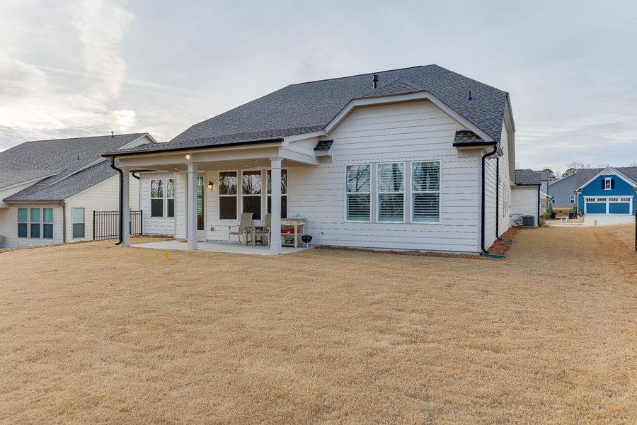 Exterior details and patio area of a home in , Hoschton (Image 3).