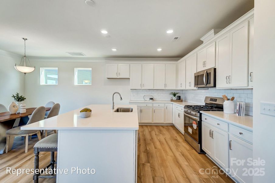 Furnished interior view inside a new home in Ashton Park, Monroe (Image 13).