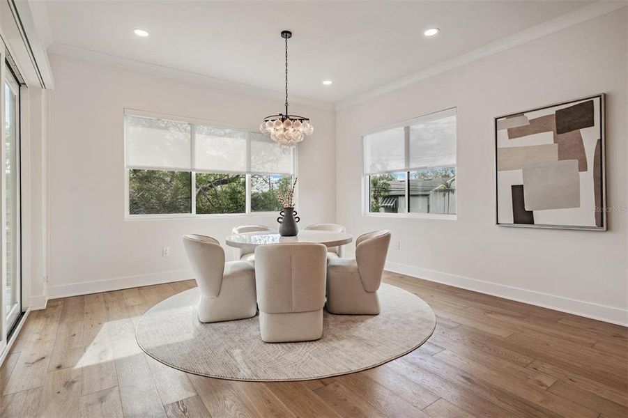 Furnished interior view inside a new home in , Tampa (Image 8).