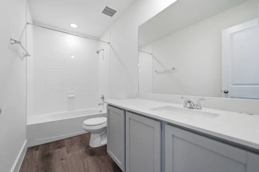 Furnished interior view inside a new home in Garden Grove, San Antonio (Image 6).