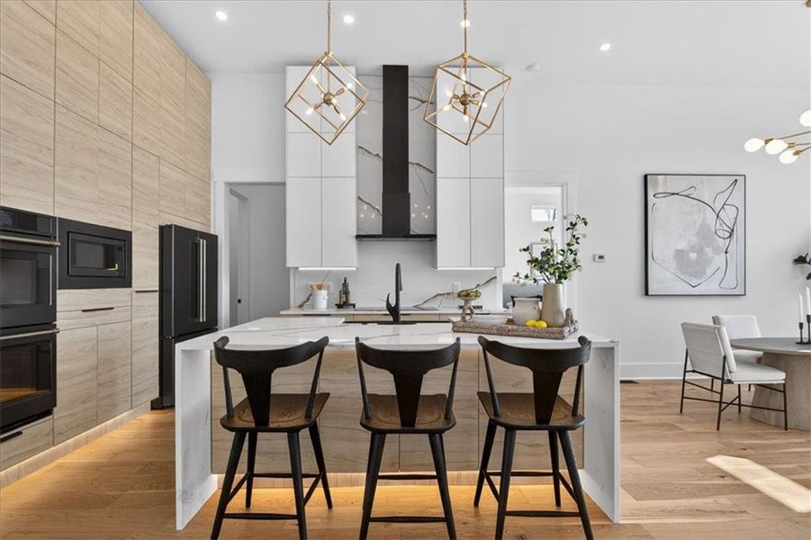 Furnished interior view inside a new home in , Canton (Image 33).