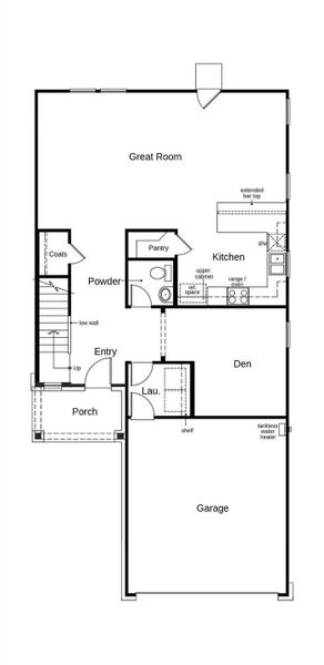 2D floor plan layout of this home in Oakwood Trails, Tomball, TX (Image 5). 2D floor plan layout of this home in Oakwood Trails, Tomball, TX (Image 5).