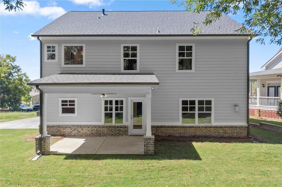 Exterior details and patio area of a home in , Covington (Image 4).