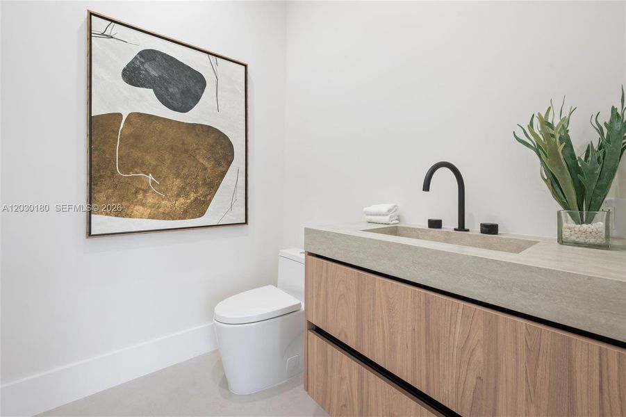 Close-up of interior finishes inside a home in , Miami (Image 14).