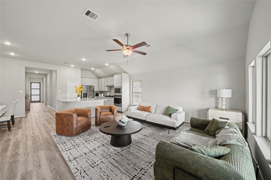 Furnished interior view inside a new home in Candela, Richmond (Image 36).