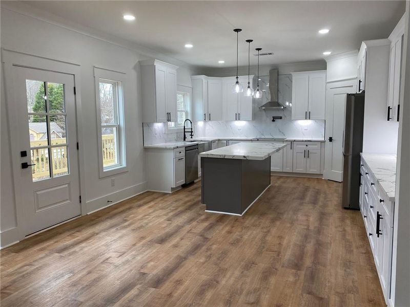Furnished interior view inside a new home in , Lawrenceville (Image 14).