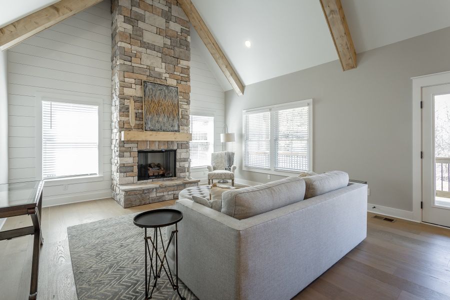 Furnished interior view inside a new home in Paxton Pointe, Hixson (Image 8).