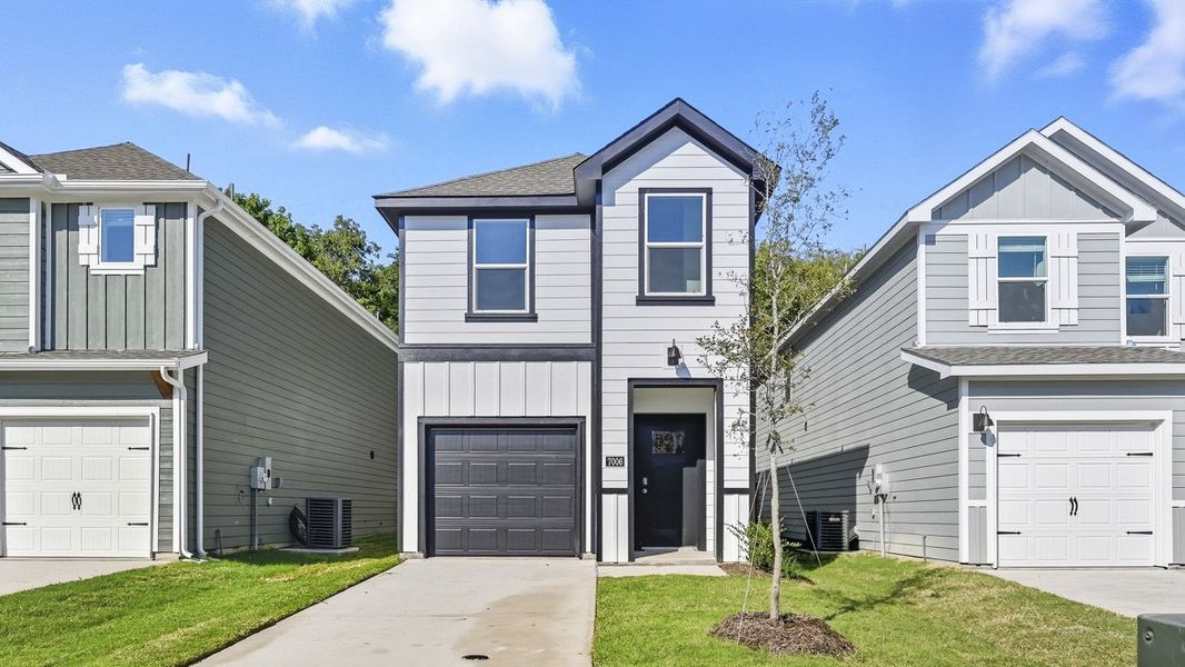 Representative exterior photo of a completed home built from the Catalina by D.R. Horton in Arbor Trails South, Princeton, TX (Image 1).