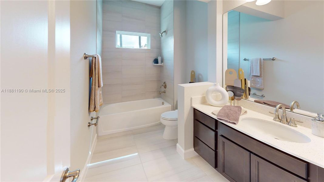 Furnished interior view inside a new home in Westlake Single Family, Ormond Beach (Image 13). Furnished interior view inside a new home in Westlake Single Family, Ormond Beach (Image 13).