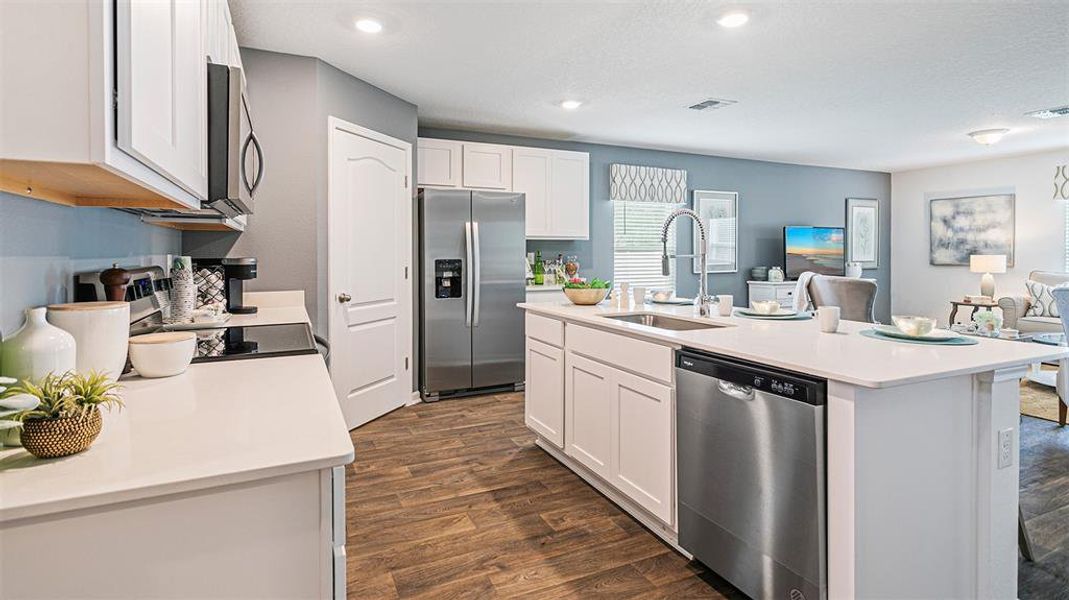 Furnished interior view inside a new home in , Palm Coast (Image 5).