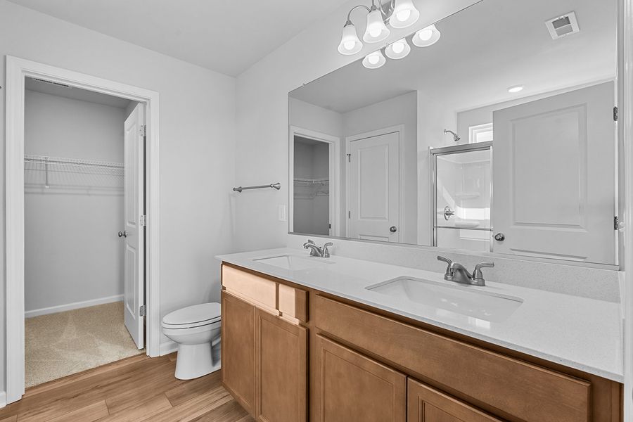 Furnished interior view inside a new home in Hanes Lake, Winston-Salem (Image 11).