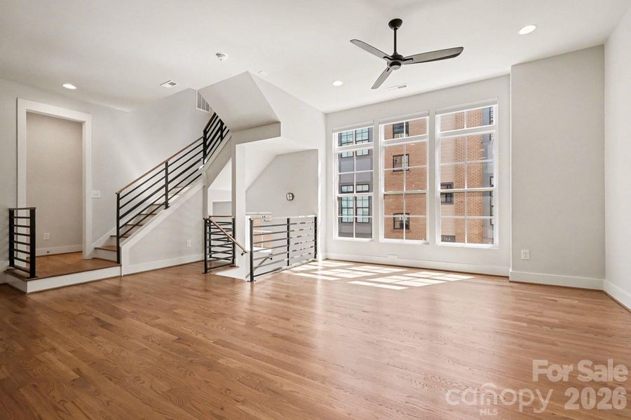 Spacious, unfurnished interior of a new home in , Charlotte (Image 25).