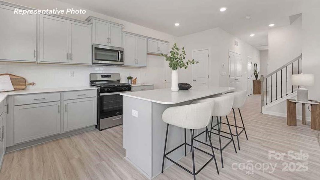 Furnished interior view inside a new home in Cline Village, Conover (Image 3).